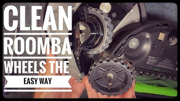 Easy way to clean your Roomba wheels!