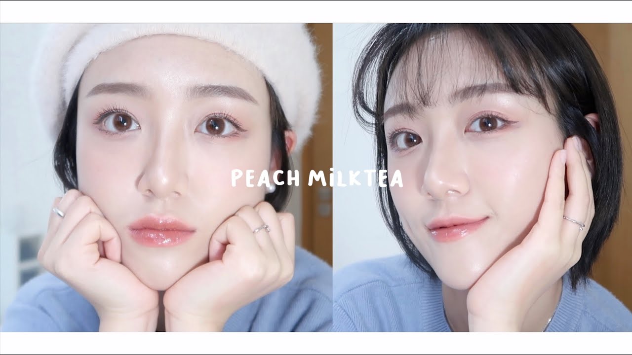 (Eng)GRWM日雜蜜桃奶茶妝🍑SPRING MAKEUP 自然的春天妝容 | 多莉gingerdeer