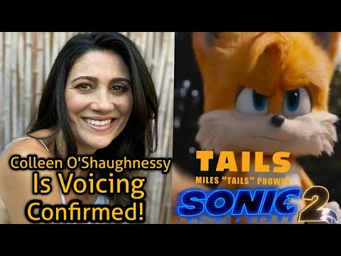 Sonic 2: Colleen O'Shaughnessey volta a dar voz a Tails no filme