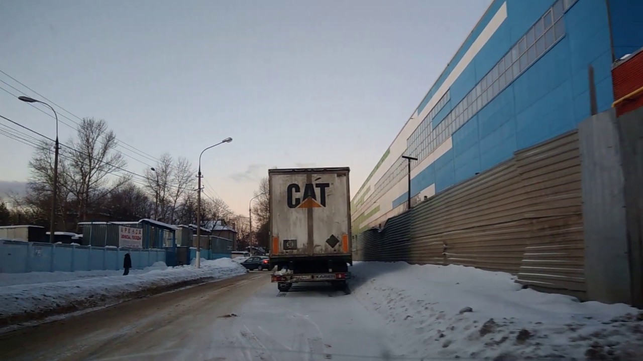 . Котельники-МЕГА Белая Дача. Поездка на автомобиле по городу - YouTube