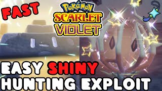 INSANE Shiny Hunt EXPLOIT Location! EASY Shiny Pokemon for Pokemon Scarlet and Violet Insane Shiny Hunting Exploit Farming For Pokemon Scarlet And Violet