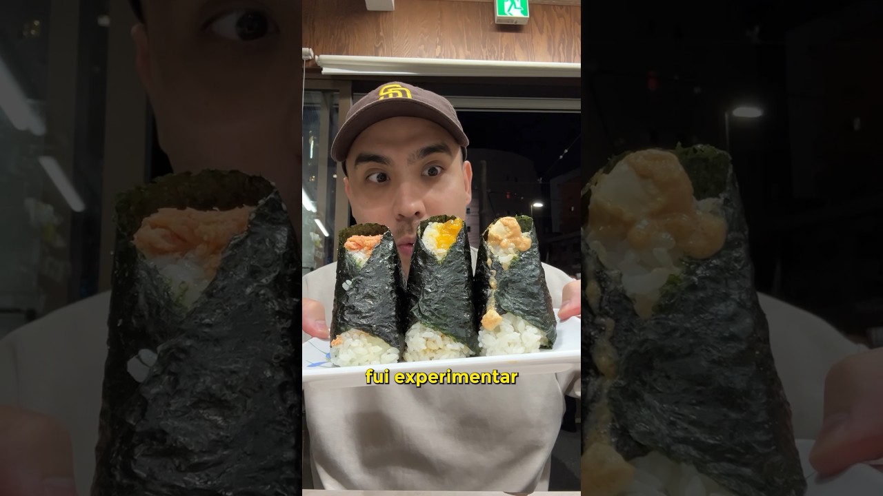 Restaurante de ONIGIRI no JAPÃO 🇯🇵 