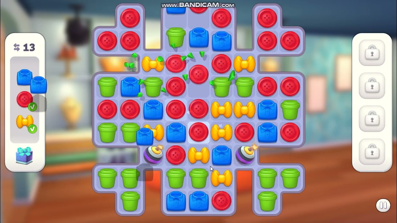 Makeover Match - Swap & Style level 6 no power-ups