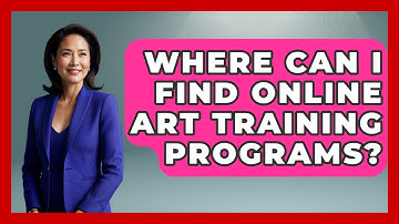 Where Can I Find Online Art Training Programs? | The Virtual Art Desk News