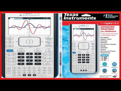 Unlock Smarter Learning with the Texas Instruments TI Nspire CX II CAS Graphing Calculator