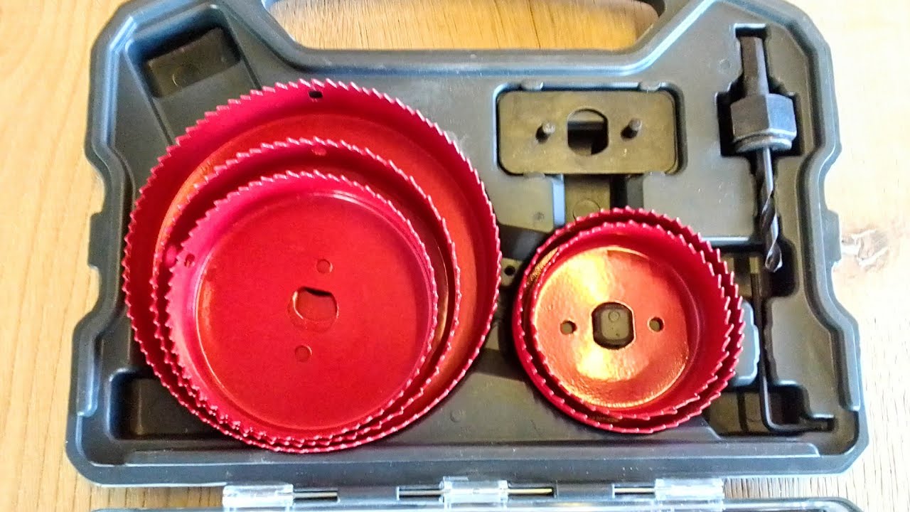 KWB, set ipereconomico di frese a tazza per legno.