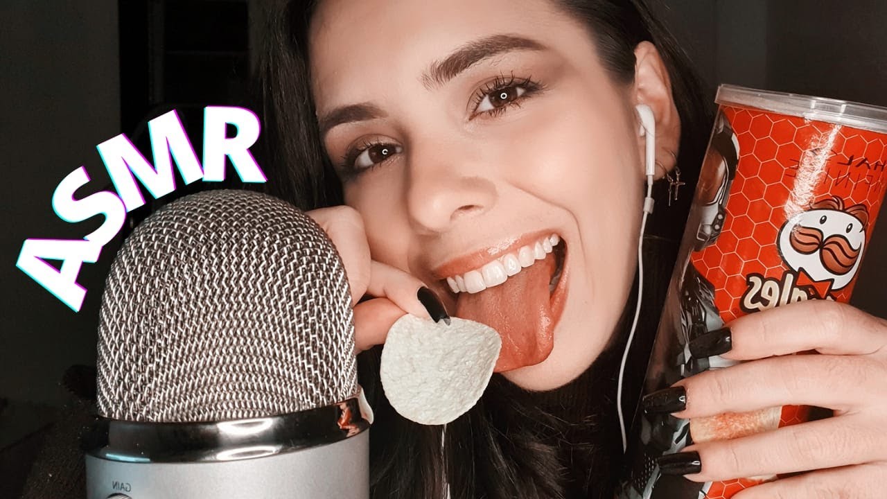 ASMR PRINGLES MUKBANG PTBR | SONS SATISFATÓRIOS E ARREPIANTES 🤯