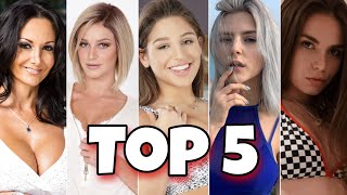 Top 5 - Ava Addams Emma Hix Abella Danger Eva Elfie Mini Diva
