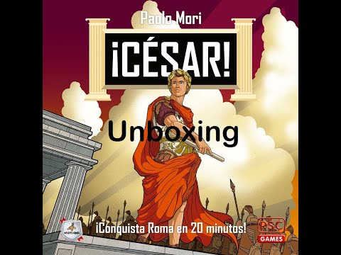 Unboxing ¡César! por El club del dado