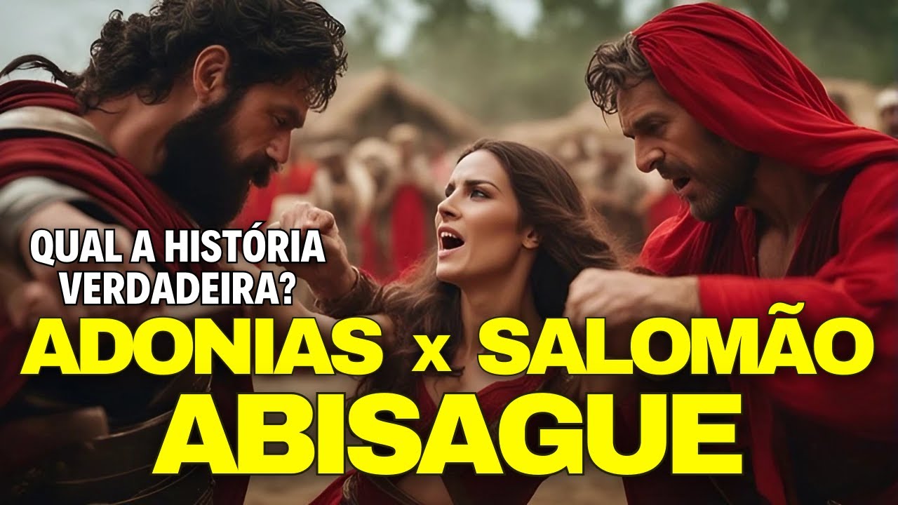 A verdade sobre ABISAGUE, ADONIAS E SALOMÃO (História da Bíblia Explicada) YouTube A verdade sobre ABISAGUE, ADONIAS E SALOMÃO (História da Bíblia Explicada) YouTube
