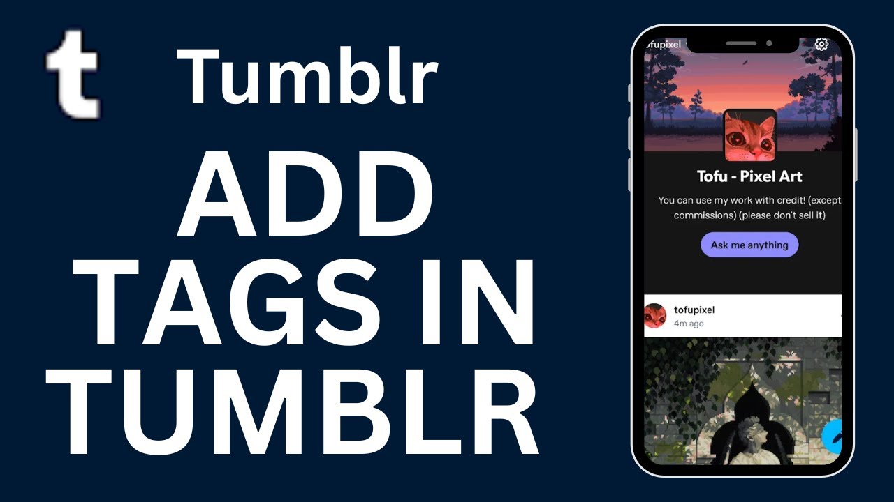 Как добавить теги в Tumblr в 2026 году?