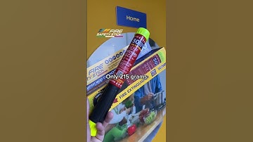 The PERFECT personal fire extinguisher to protect your HOME!