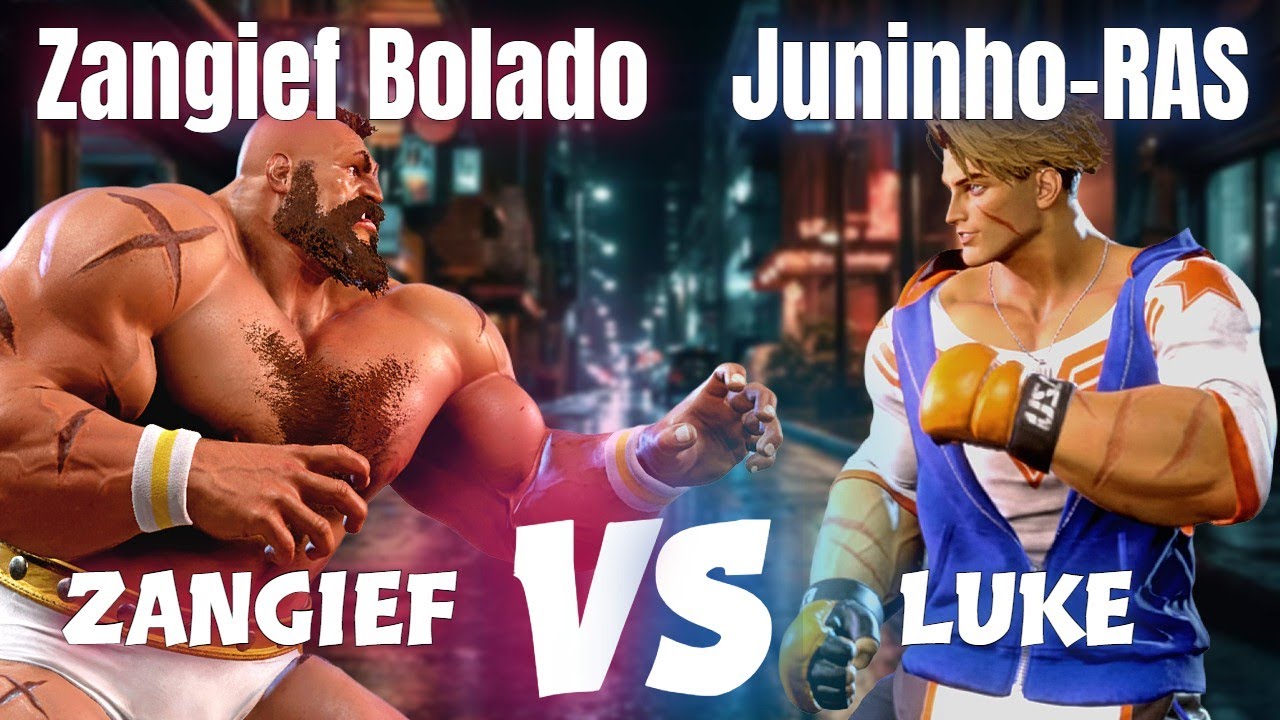 SF6 🔥 Zangief Bolado (Zangief) vs Juninho-RAS (Luke) 🔥 Street Fighter 6
