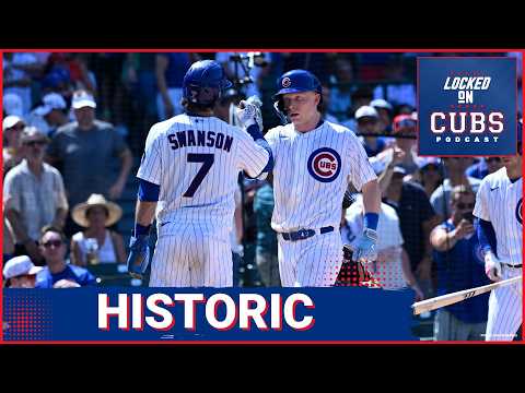 The Chicago Cubs sweep the Padres with HISTORIC offensive day!