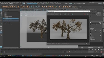 Autodesk Maya tutorial | How to generate animated trees or plant for Maya