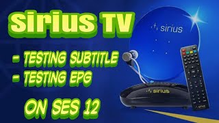 Update Sirius Tv Test On Air On Ses 12