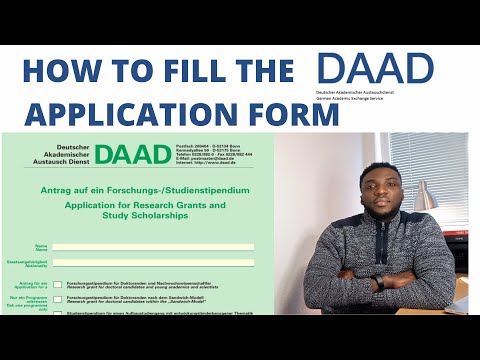 How to fill the DAAD Application form to win DAAD EPOS Scholarship 2022