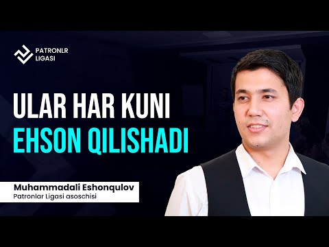 Ular har kuni ehson qilishadi