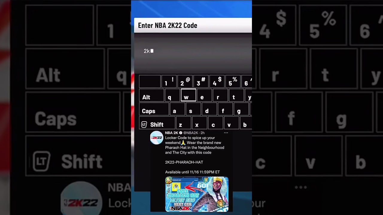 How to get Basketball Godz Hat in NBA2k22 YouTube