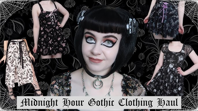 HUGE GOTH THRIFT HAUL & TRY ON, GOTHIC CLOTHING