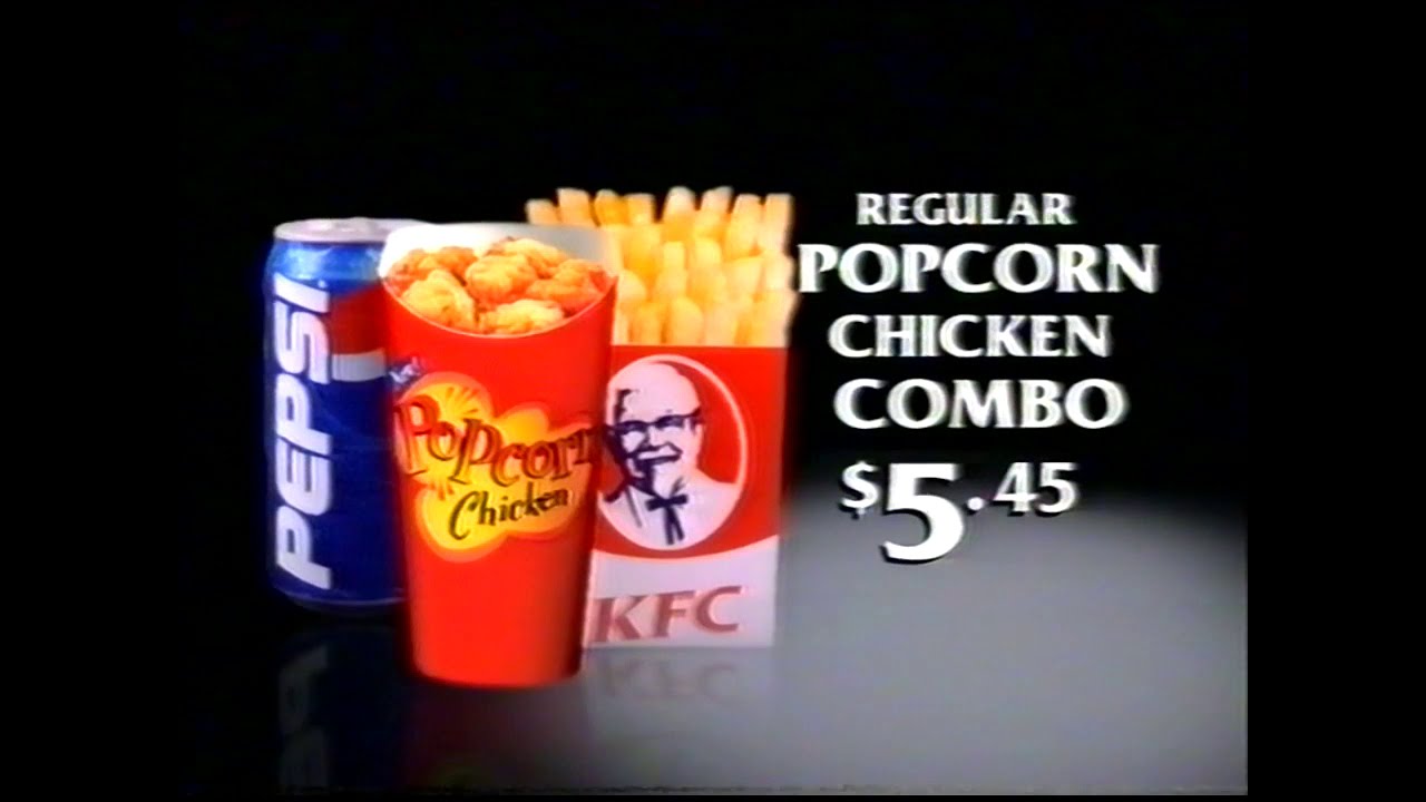 'New' Popcorn Chicken KFC Australia Commercial (1998?) YouTube