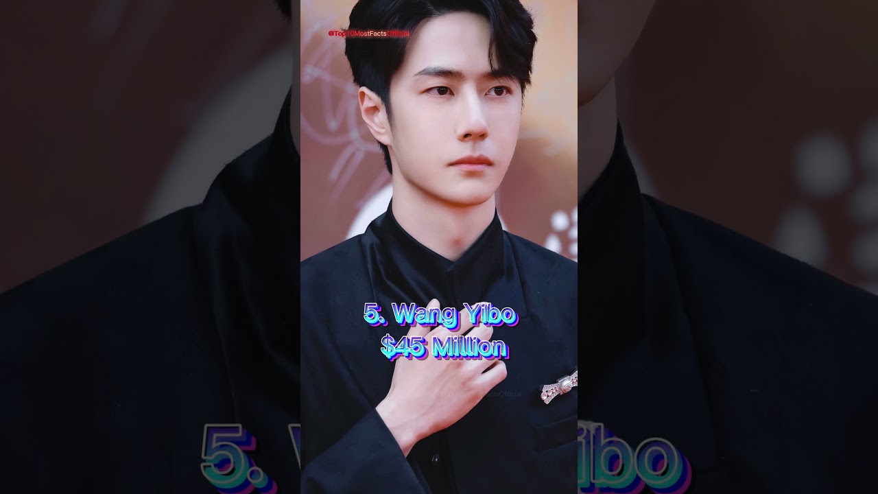 Top 10 Richest Chinese Actors in 2025 Part 7 