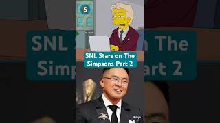SNL Stars on The Simpsons (Part 2)