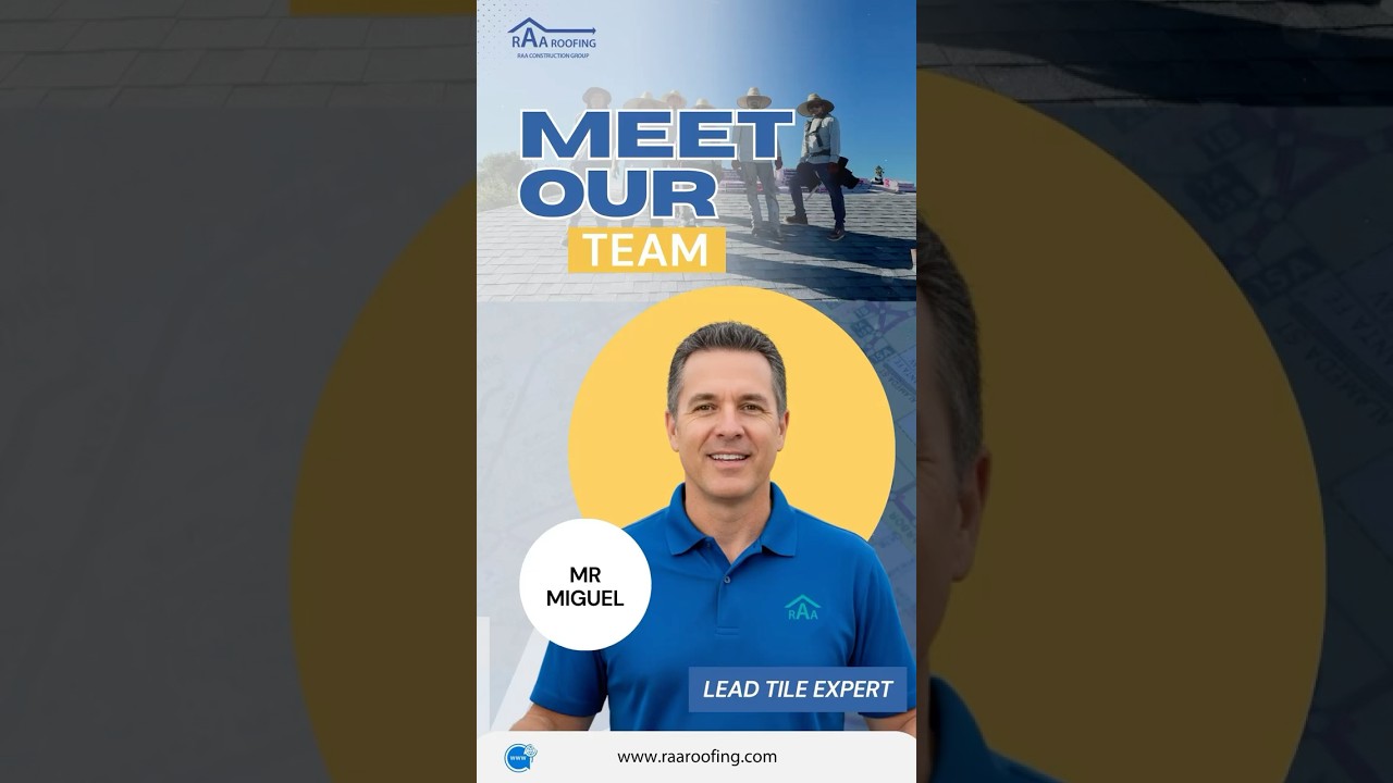 Meet Miguel: RAA Roofing’s Lead Tile Expert | Los Angeles Roofing  