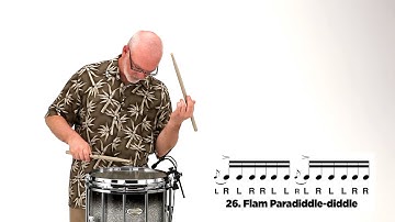Pearl Drum Rudiments - Flam Paradiddle-Diddle