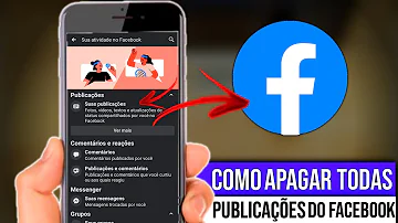 Como excluir todas as publicações do Facebook de uma só vez?