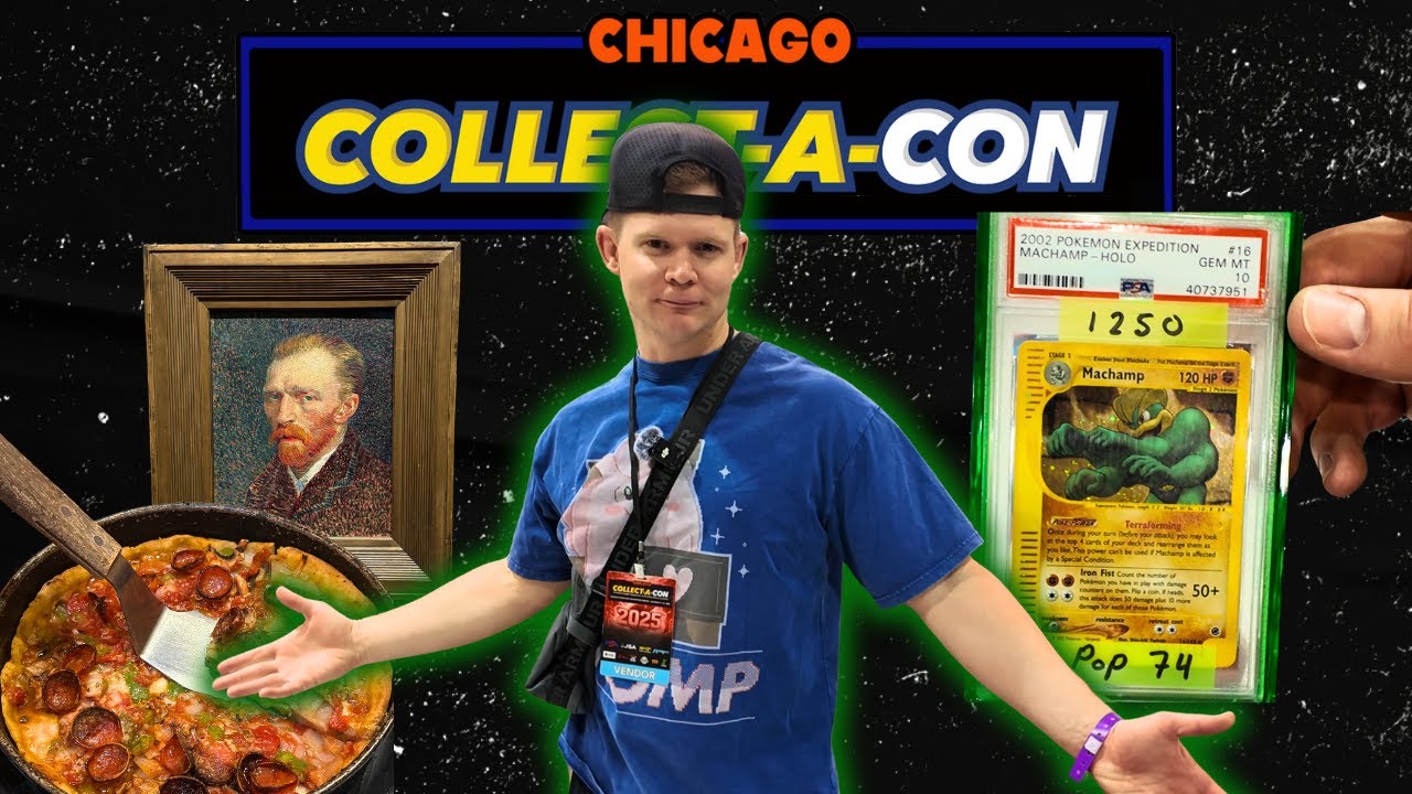 НЕВЕРОЯТНЫЙ ОПЫТ COLLECT-A-CON В ЧИКАГО — ТОЧКА ЗРЕНИЯ ПРОДАВЦА ПОКЕМОНОВ И ВИДЕОБЛОГ ЧИКАГО