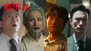 キム・ビョンチョル - 一瞬で脳裏に焼き付く極限フェイス集👨 | Netflix Japan