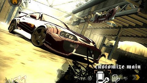 Need For Speed: Most Wanted : Driving my pinkslip supra