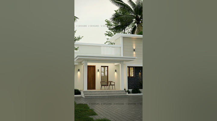 2 Bhk home design | 700 Sqft | Life mission home | Kerala | Aprox 13 L
