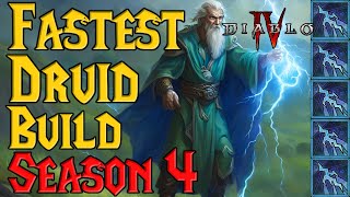 The FASTEST And BEST Druid Build Season 4 Diablo 4