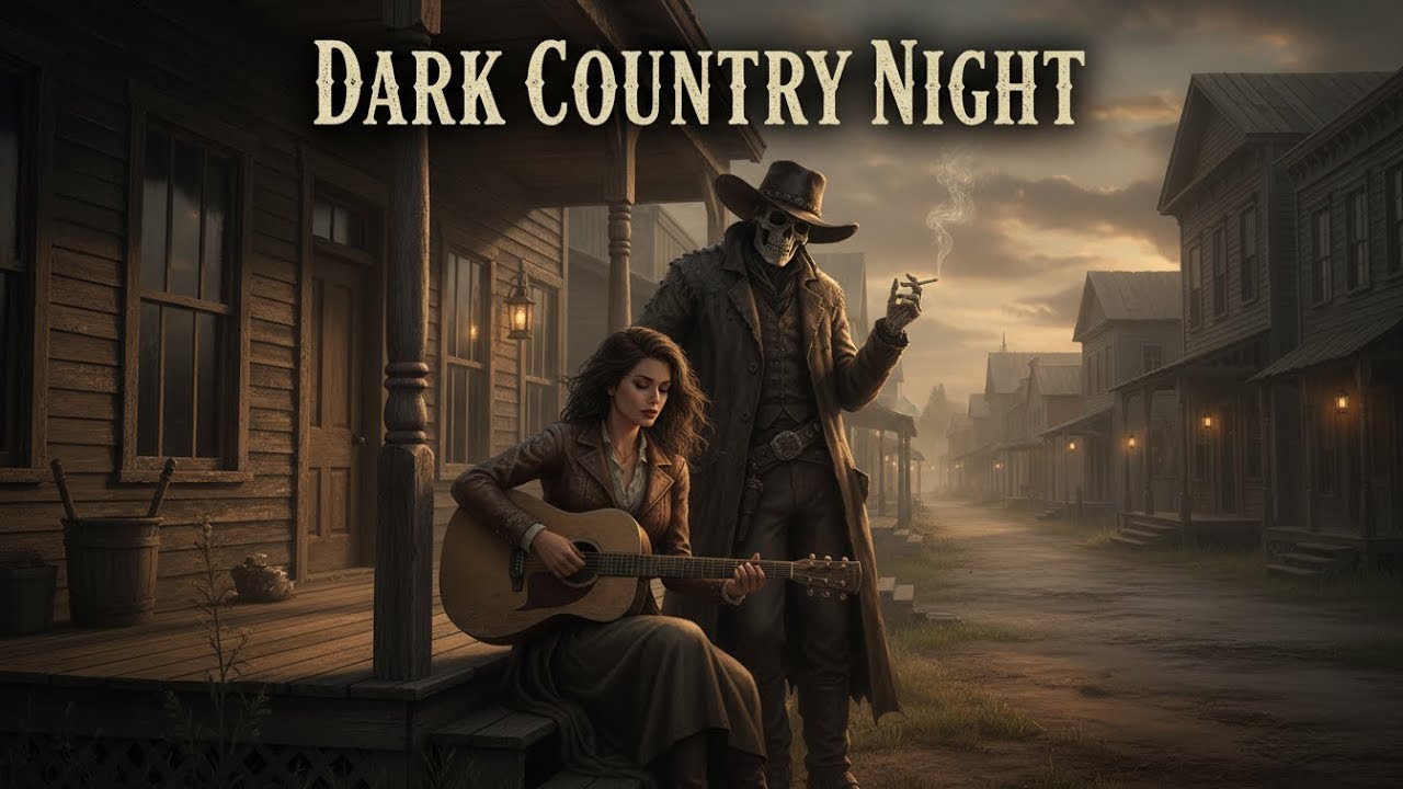 Dark Country Cinematic Blues – Western Outlaw Guitar & Dark Desert Ambience