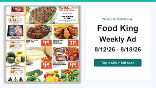 Food King Weekly Ad 26 - 26 Top Deals
