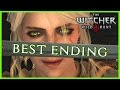 Witcher 3: Best Ending – Ciri Becomes a Witcher & Triss Romance