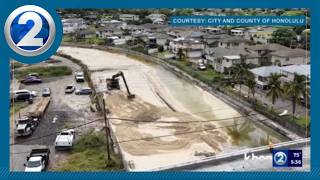 Honolulu clears waterways, stages emergency crews for storm