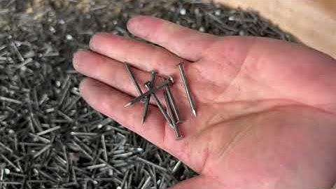 Machine testing for super high speed nail making machine 1650pcs/min (Chloe Zhu +8615375104024)