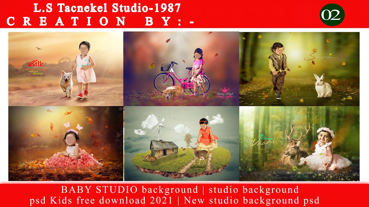 BABY STUDIO background | studio background psd Kids free download 2021 |  New studio background psd - YouTube