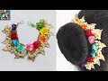 Tutorial for multicolored paper flower veni