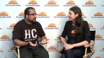 HostingCon 2012 - CloudFlare Conversation with Vid Luther from ZippyKid