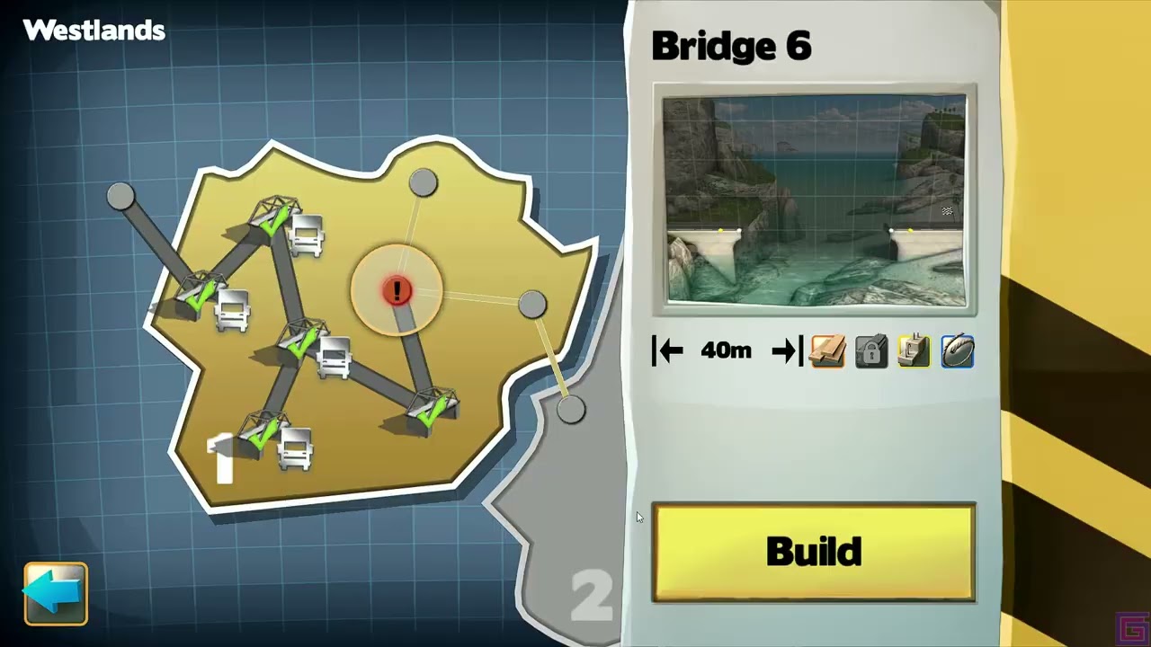 ISLAND OF CAMATUGA- WESTLANDS | Bridge Constructor | Gameplay Playthrough Part 1