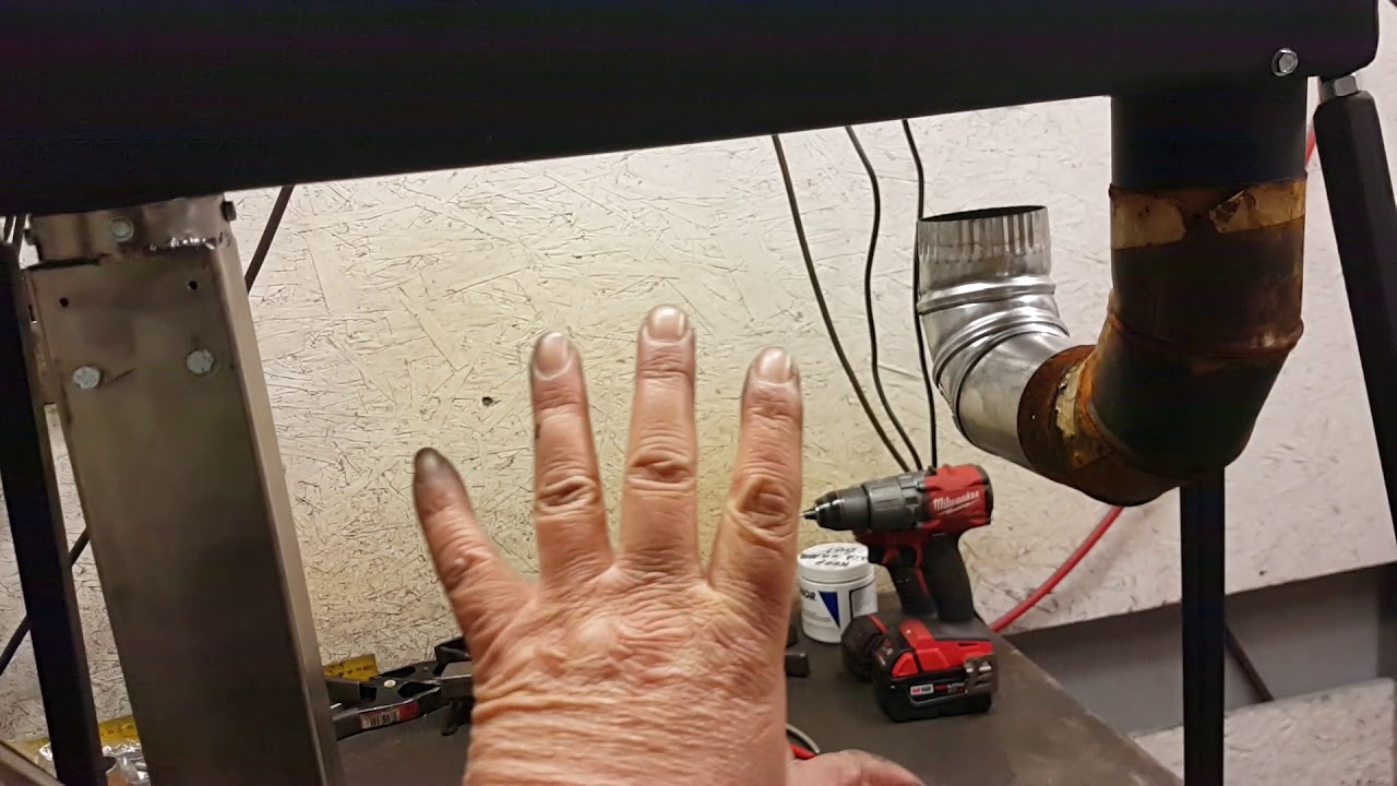 CHP tiny gravity feed wood pellet stove portable griddle priority mail