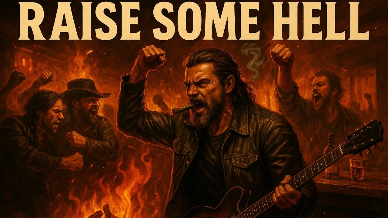Raise Some Hell | Outlaw Southern Rock Anthem 2025 | Rowdy Rebel Southern Rock Song