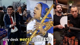 Tiny Desk Meets globalFEST 2023: Taraf de Caliu, Noura Mint Seymali, Justin Adams & Mauro Durante