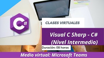 📌   ::: CLASES VIRTUALES: C SHARP (C#) - NIVEL INTERMEDIO