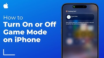 How To Turn Game Mode On or Off On iPhone - 2025 Easy Guide