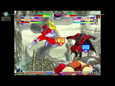 MvC2: VIP Prophet - Omega Red Great Defense to Crossup Hood Missile 80% Sequence .:5.9.25:.